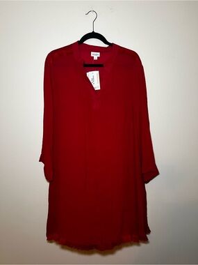 LuLaRoe Coastal Red Cover Up